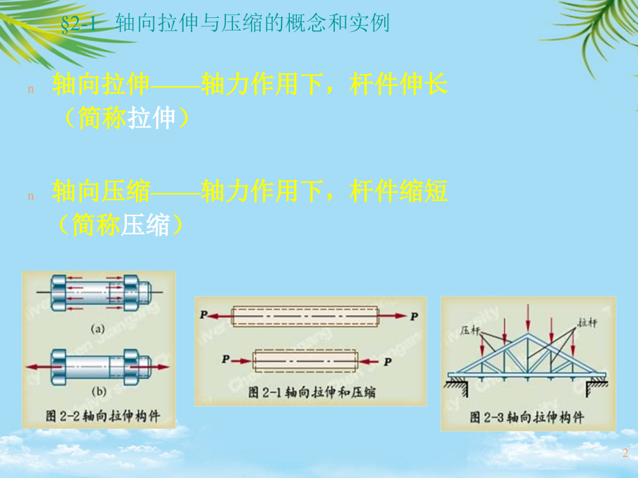 资料力学第二章--轴向拉伸与压缩[优质文档].ppt_第2页