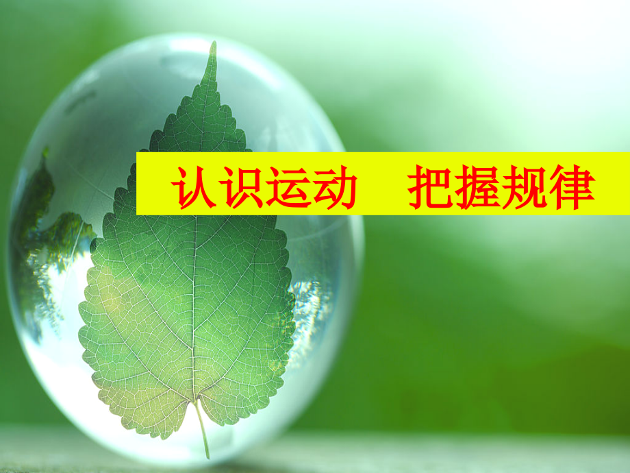 认识运动+把握规律.ppt_第2页