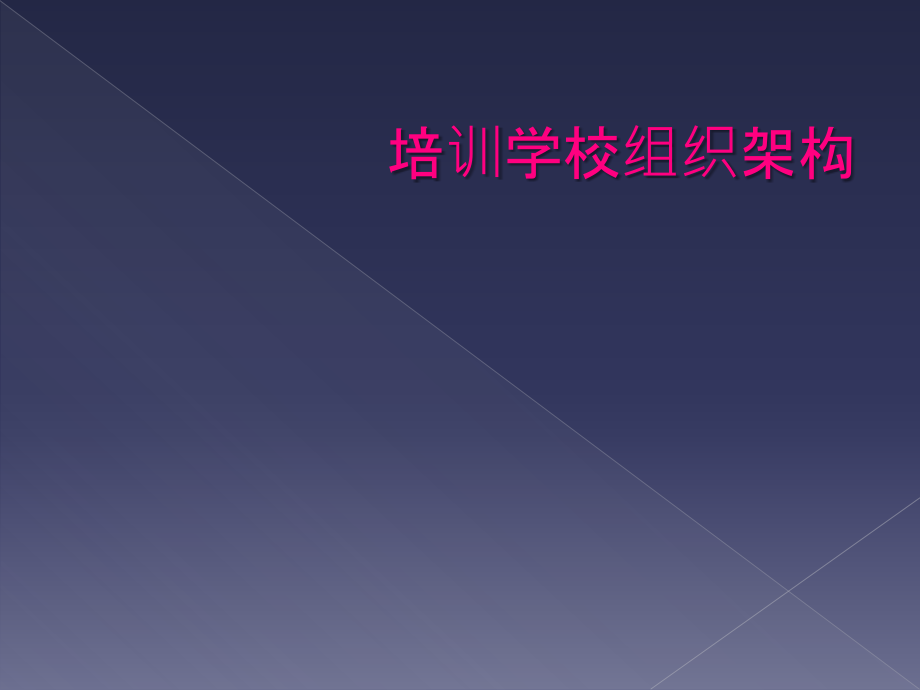 培训学校组织架构.ppt_第1页