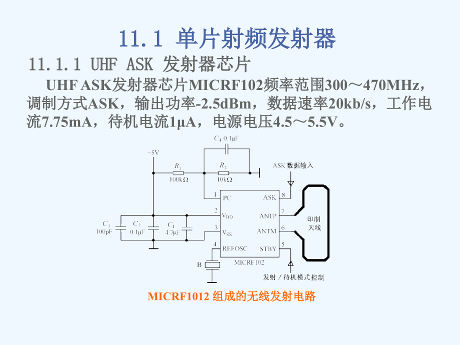 单片射频收发芯片的原理及应用.ppt_第2页