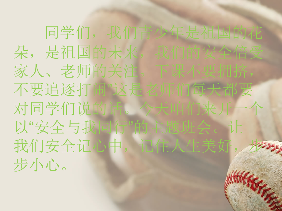 安全与我同行班队会.ppt_第2页