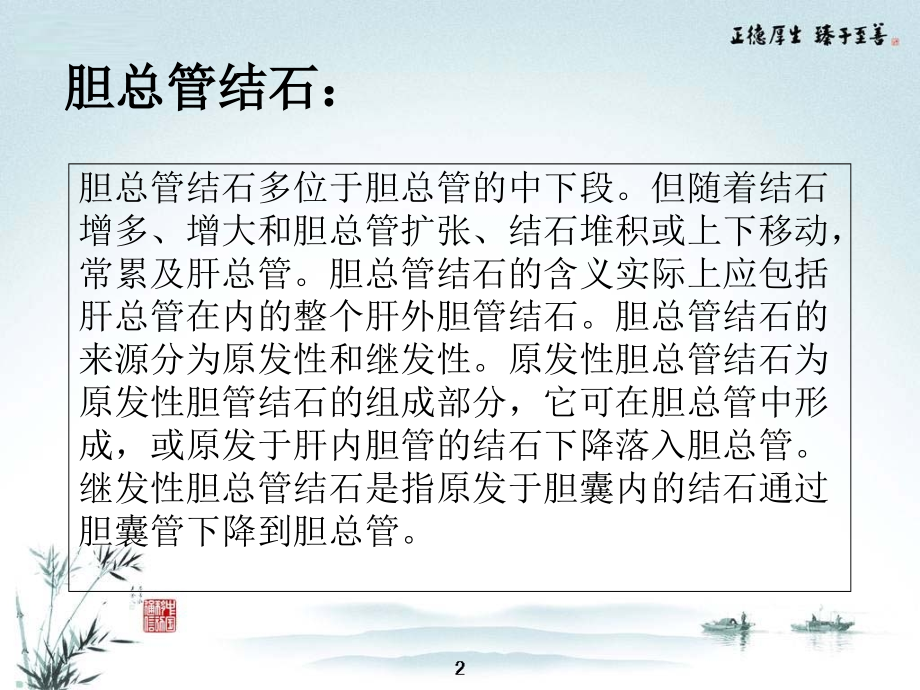 胆总管切开取石T管引流术.ppt_第2页