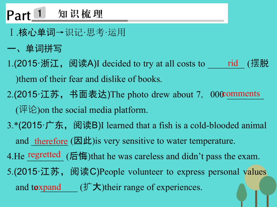 全国高考英语一轮复习Unit2Workingtheland讲义新人教版必修.ppt_第2页