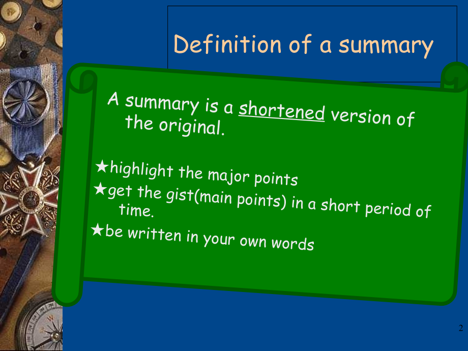 howtowriteasummary详细讲解PPT专业.ppt_第2页