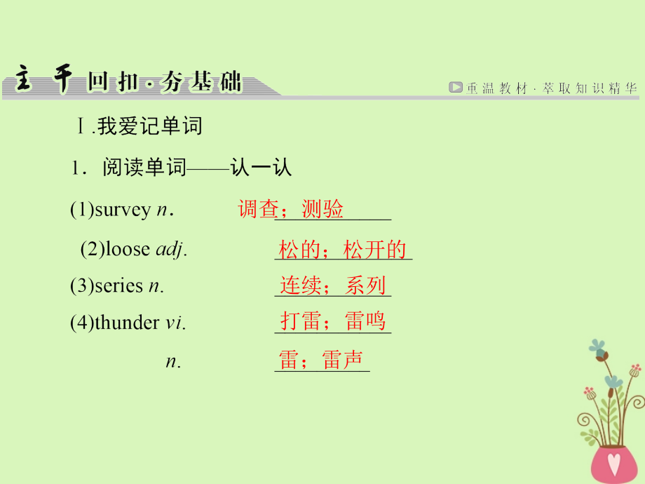 2019届高考英语大一轮复习-第1部分-模块复习方略-Unit-1-Friendship讲义-新人教版必修.ppt_第2页