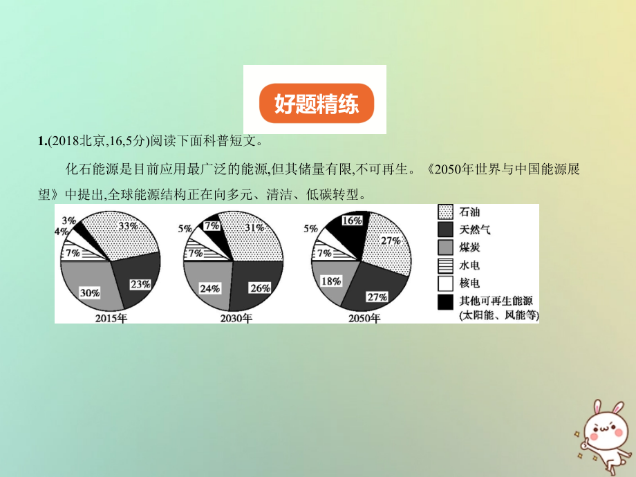 2019-2020年北京专用中考化学复习专题十六科普阅读理解试卷部分讲义.ppt_第2页