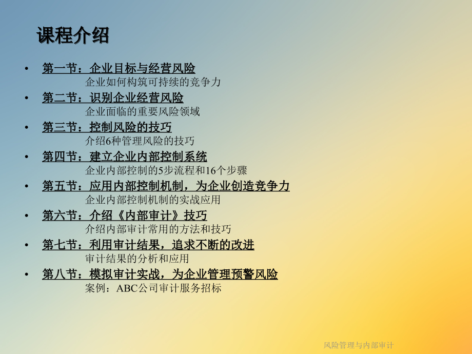 风险管理与内部审计.ppt_第2页