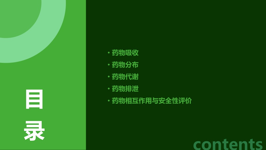药物的吸收、分布、代谢和排泄.pptx_第2页