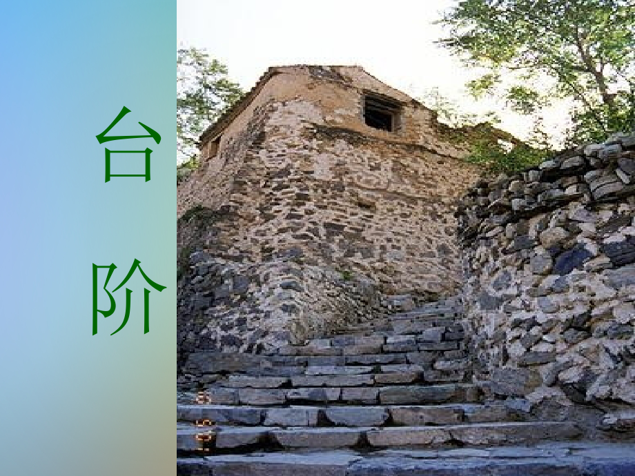 河南省南乐县张果屯镇初级中学初二语文上册8台阶课件新人教版.pptx_第2页