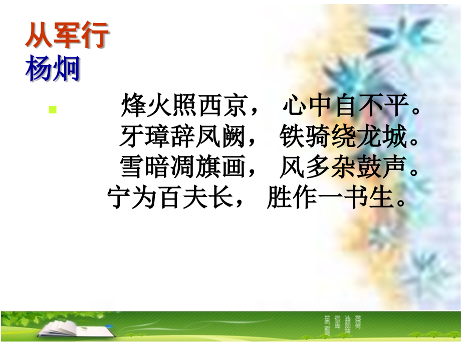 人教版九年级下课外古诗词简析.ppt_第2页