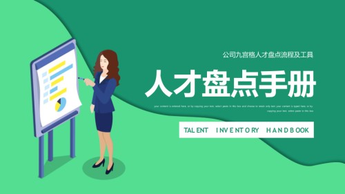 企业人力资源九宫格人才盘点管理手册.pptx