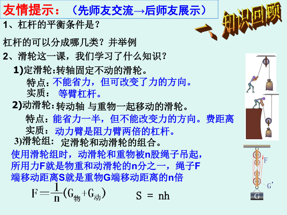 课件滑轮计算专业知识宣讲.ppt_第1页