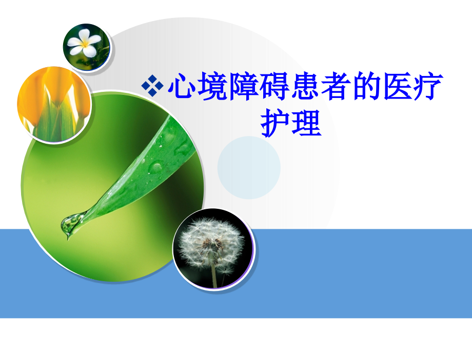 心境障碍患者的医疗护理.ppt_第1页