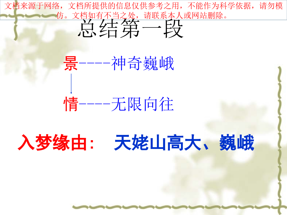 梦游天姥吟留别专业知识讲座.ppt_第2页