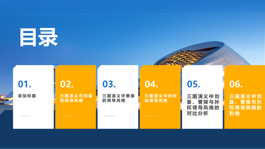 《三国演义》中刘备、曹操与孙权的领导风格对比研究.pptx_第2页