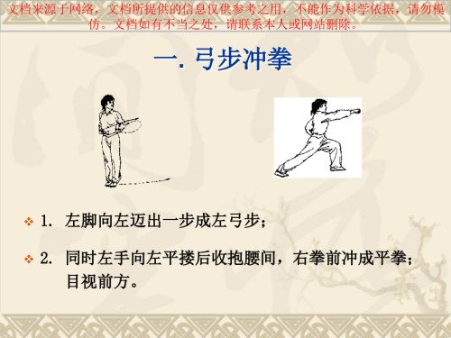 武术基本功初学套路五步拳图文规范教程专业知识讲座.ppt