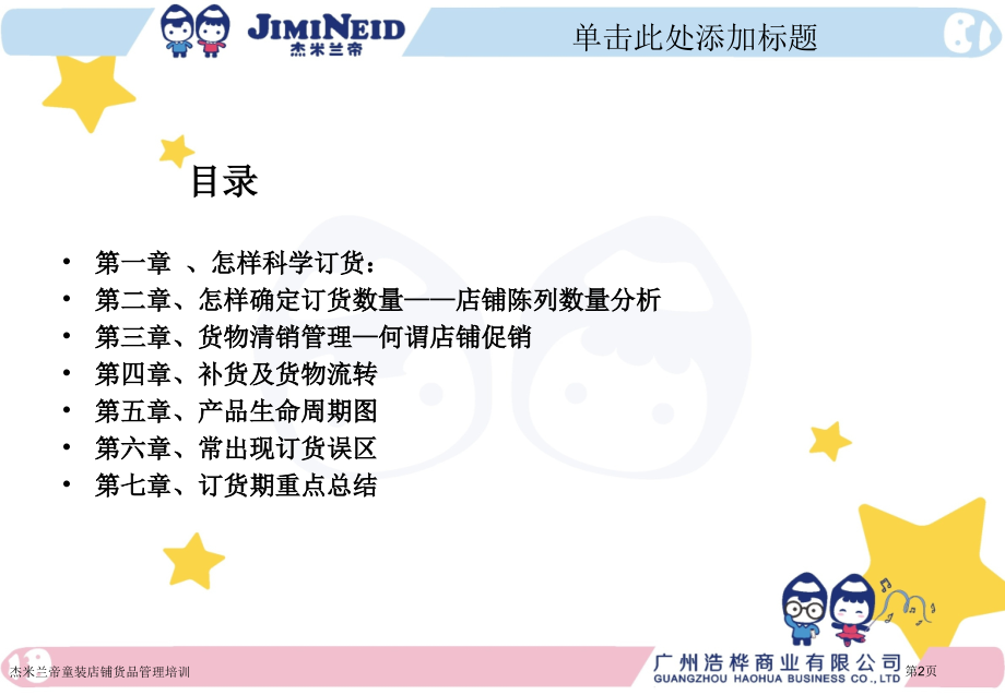 杰米兰帝童装店铺货品管理培训.pptx_第2页