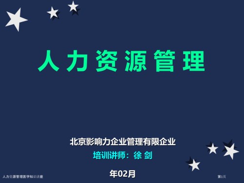 人力资源管理知识讲座.pptx