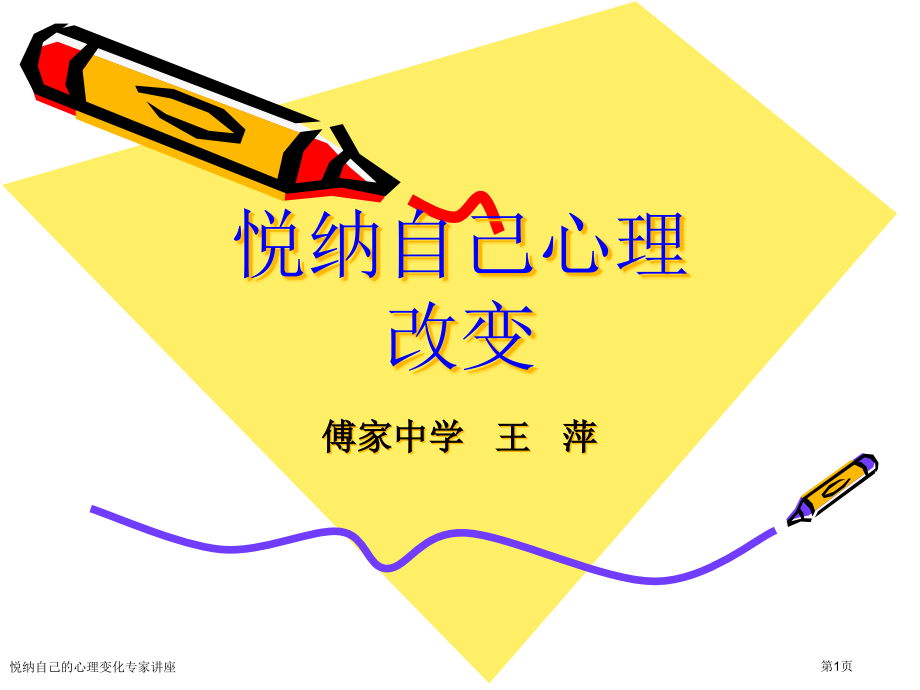 悦纳自己的心理变化.pptx_第1页