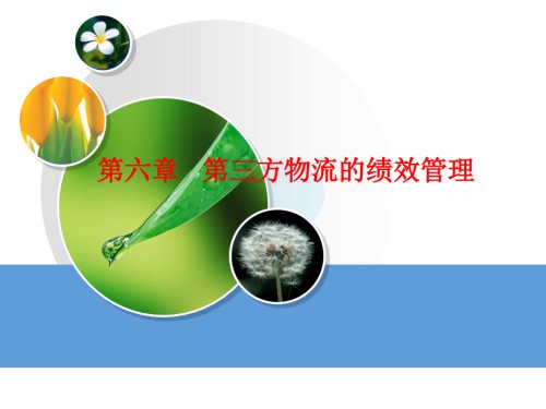 第三方物流绩效管理.ppt