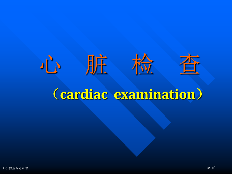 心脏检查专题宣教.pptx_第1页
