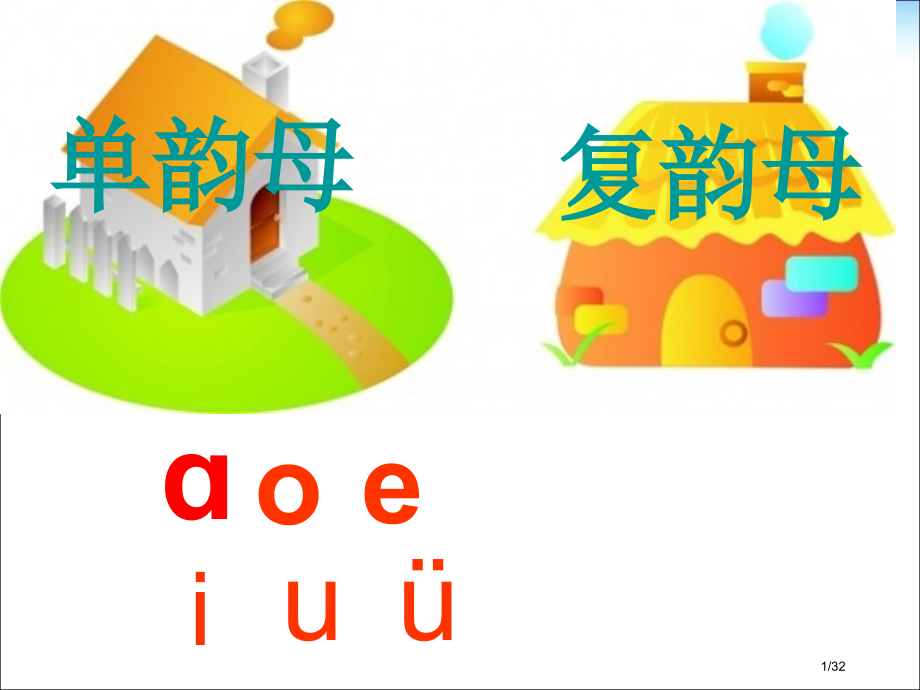 一年级语文汉语拼音ao-ou-iu.pptx_第1页