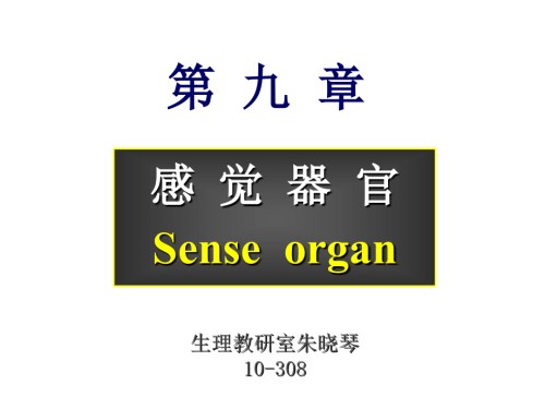 感觉器官医学知识.pptx