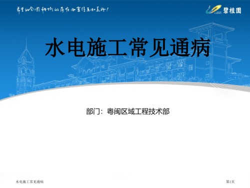 水电施工常见通病.pptx