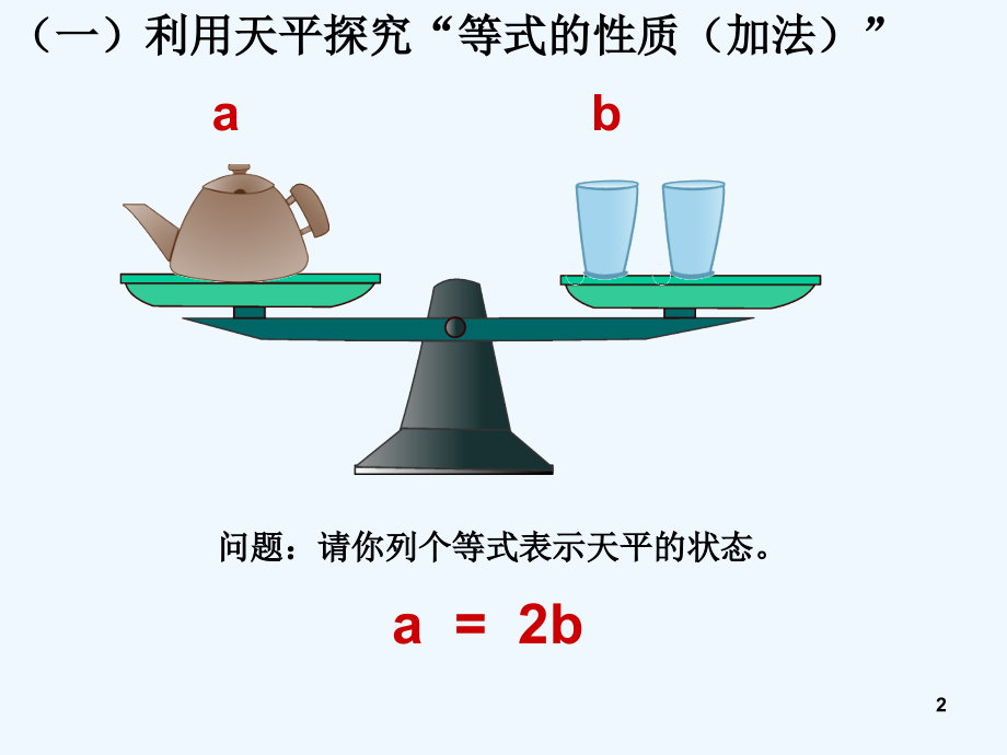 新课标人教版五年级上册数学等式的性质学习课件.ppt_第2页
