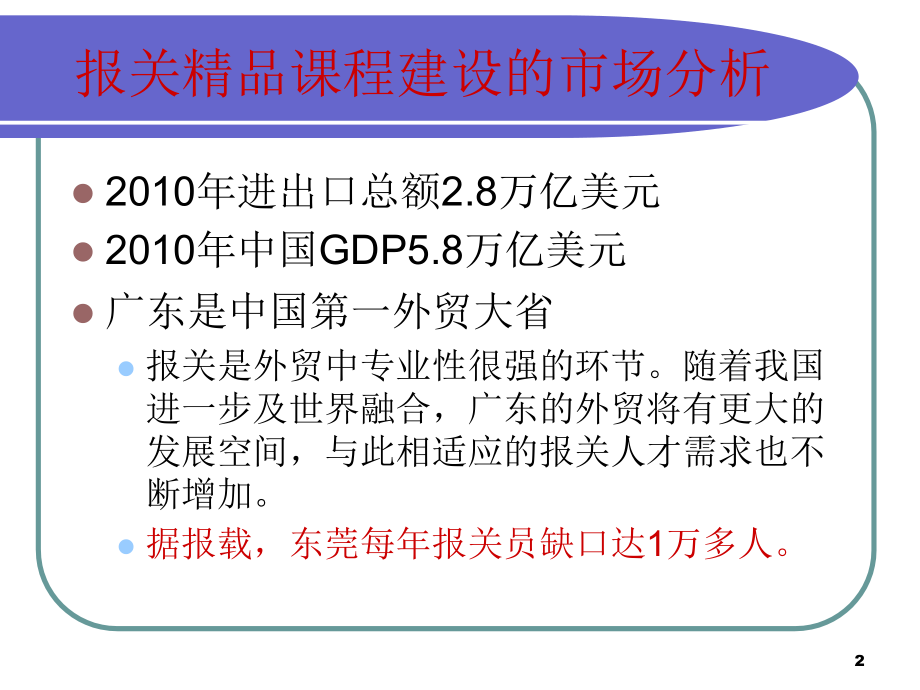报关实务课程汇报.ppt_第2页
