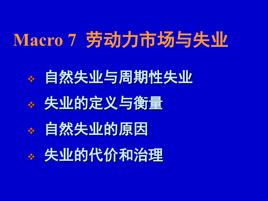宏观6-劳动力市场与失业.ppt_第1页