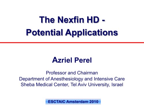 The-Nexfin-HD---Potential-Applications.ppt