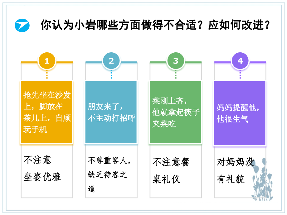 部编人教版八年级上册-政治2.4.2以礼待人新名师一等奖公开课教学课件.ppt_第2页
