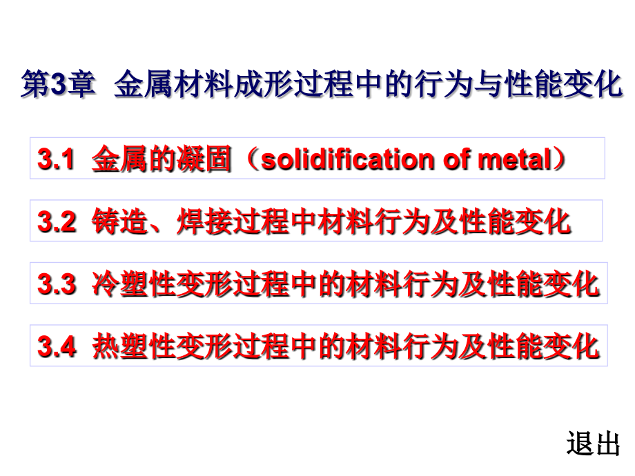 第3章-金属材料成形过程中的行为与性能变化.ppt_第1页