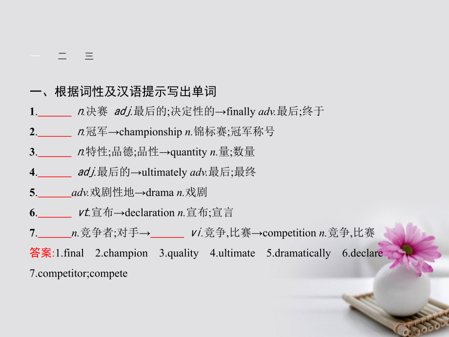 高中英语Module5TheGreatSportsPersonalitySectionⅢlntegr.ppt_第2页