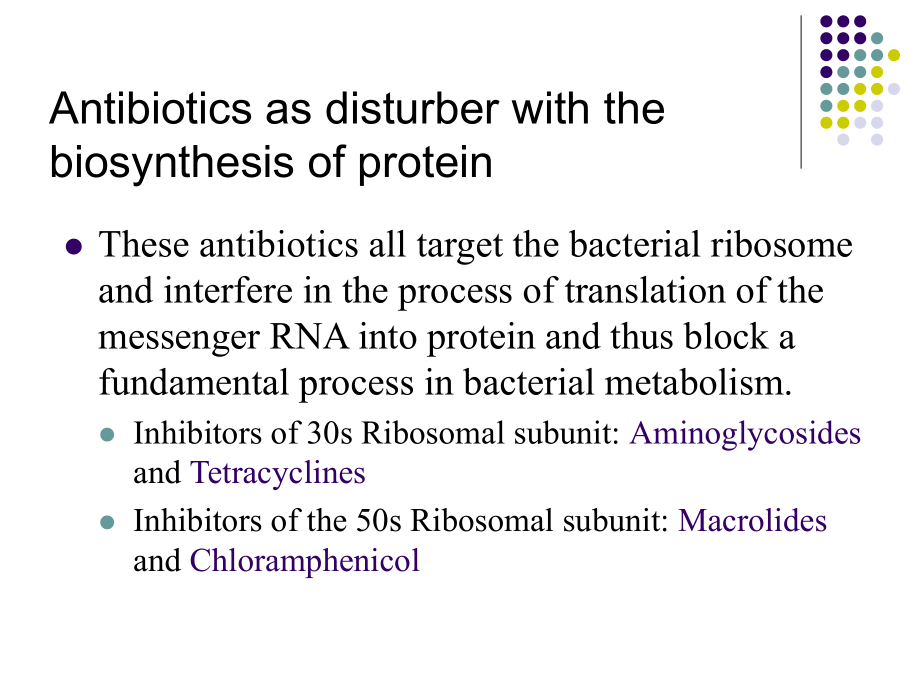四环素类、氨基糖苷类、大环类脂类和氯霉素类抗生素(英文)Antibiotics.ppt_第2页