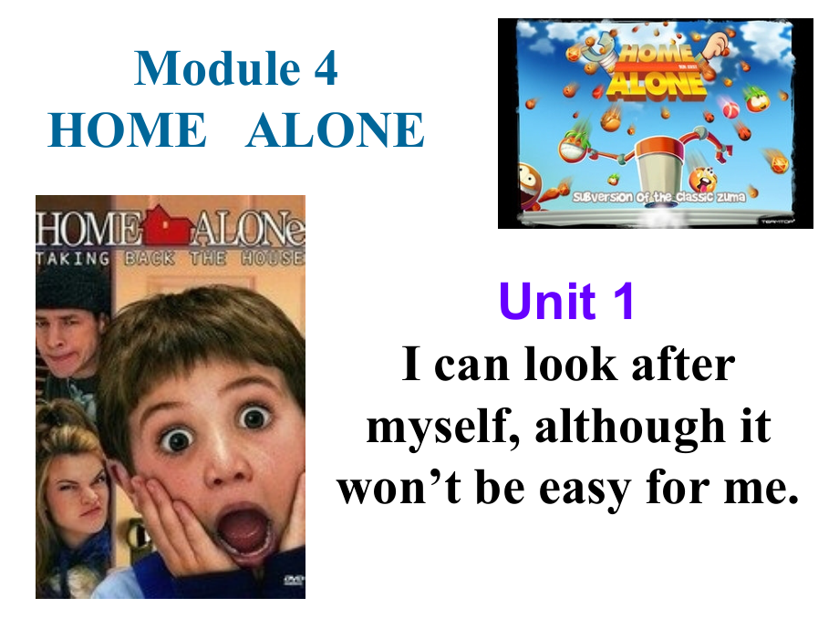 外研新版九年级上module4-home-alone-unit.ppt_第1页