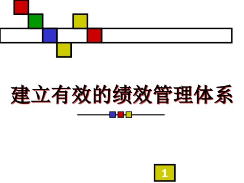 建立有效的绩效管理体系-(2).ppt