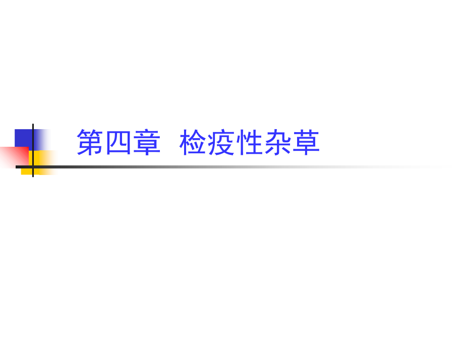 植物检疫培训-4检疫性杂草-4花.ppt_第1页
