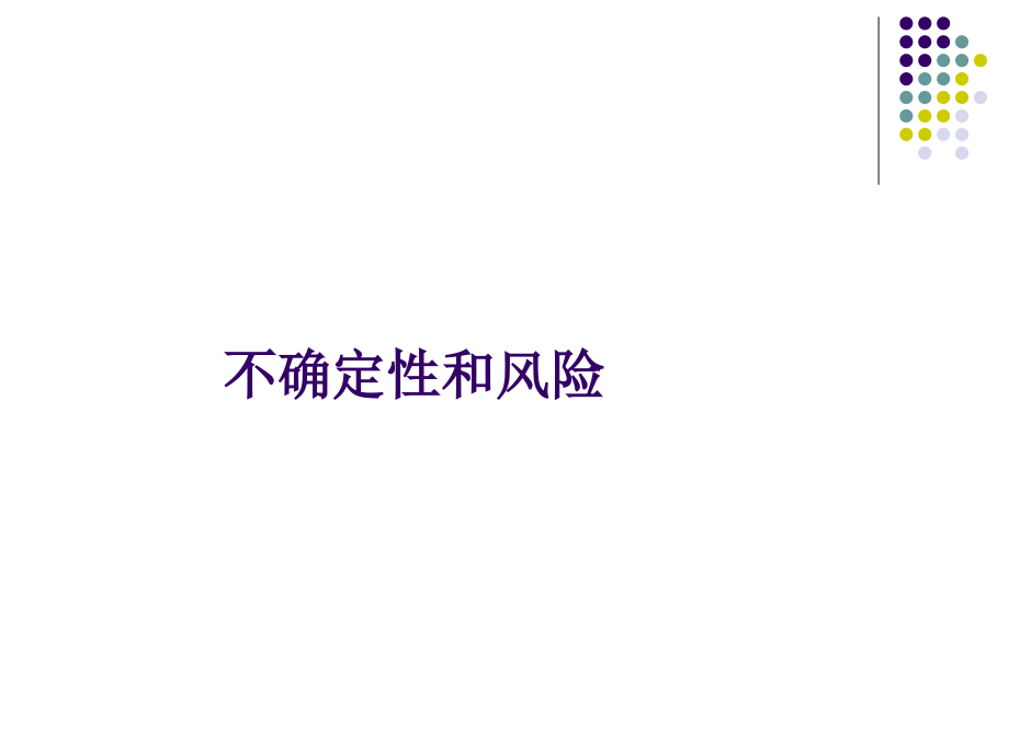 微观经济不确定性和风险.ppt_第1页