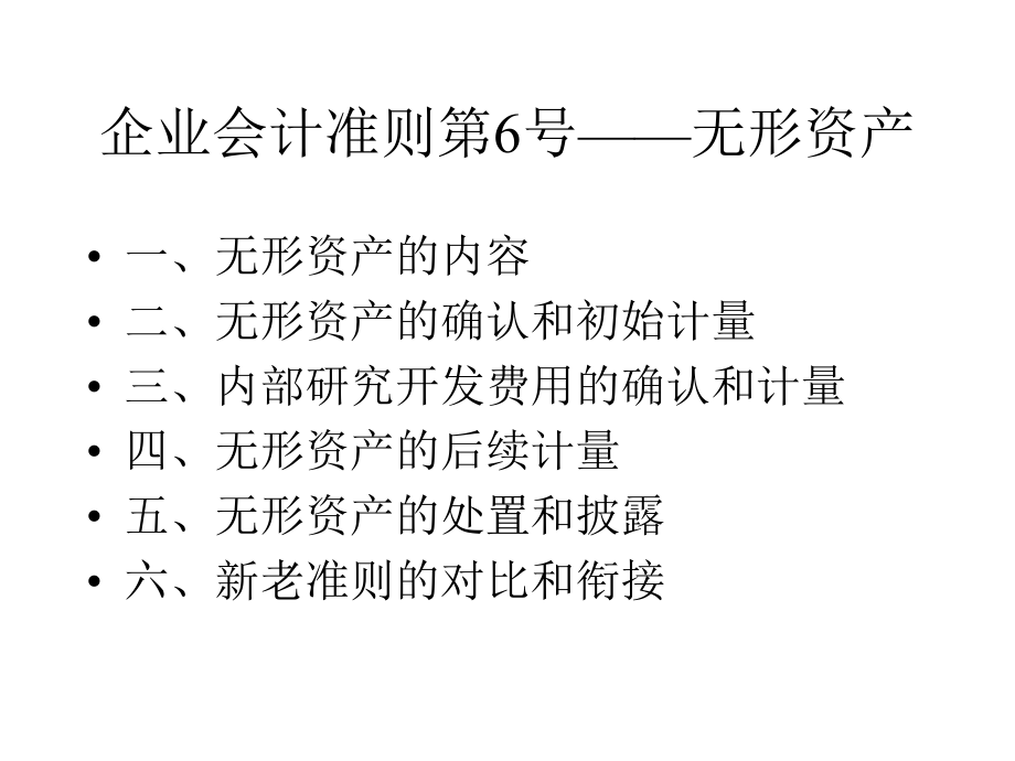 会计准则培训讲义—微观经济学企业会计准则第6号——无形资产(-40).ppt_第1页