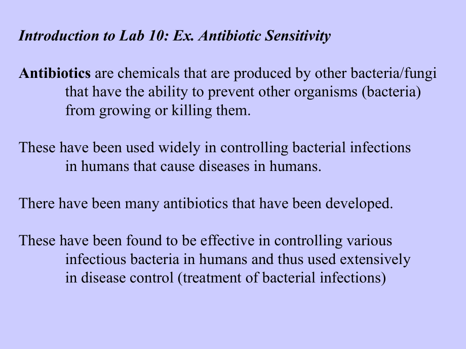 抗生素(英文)-Introduction-to-Lab-Ex-14-Antibiotic-Se.ppt_第2页