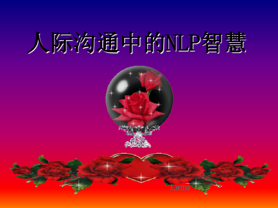 人际沟通中的nlp智慧.ppt_第1页