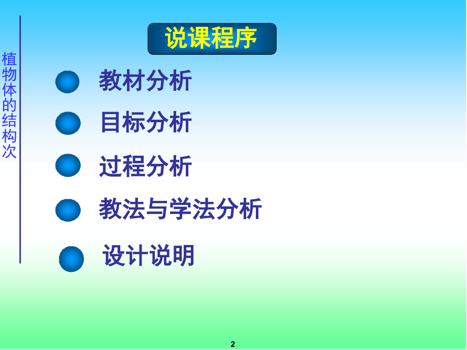 植物的结构层次说课稿.ppt_第2页