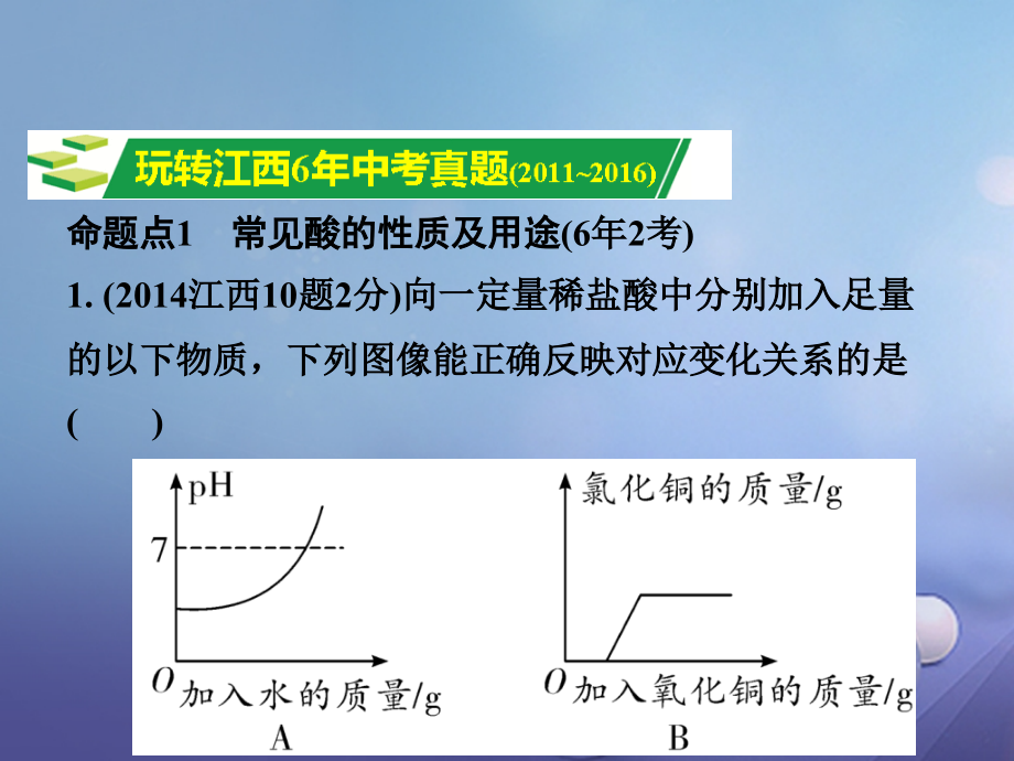 中考化学研究复习第一部分考点研究第十单元酸和碱课时1常见的酸和碱.ppt_第2页