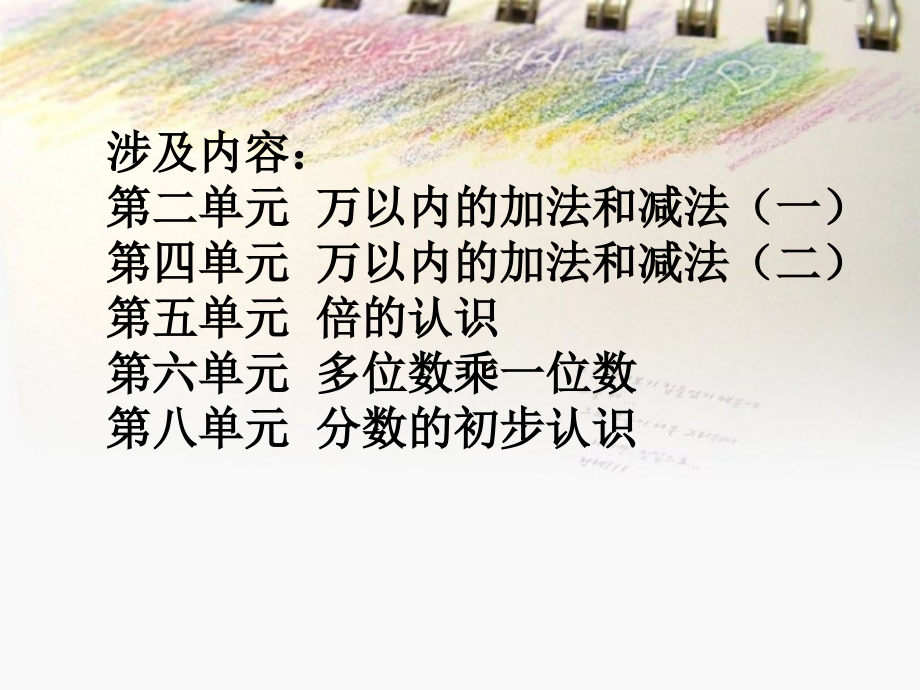 三年级上册总复习计划.ppt_第2页