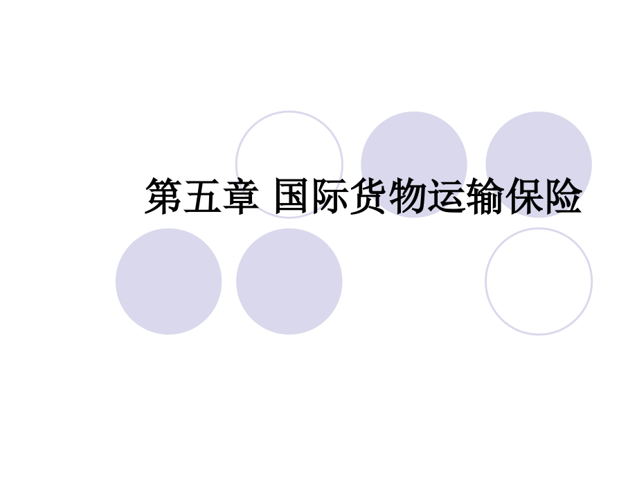 国际贸易实务第五章-国际货物运输保险.ppt_第1页