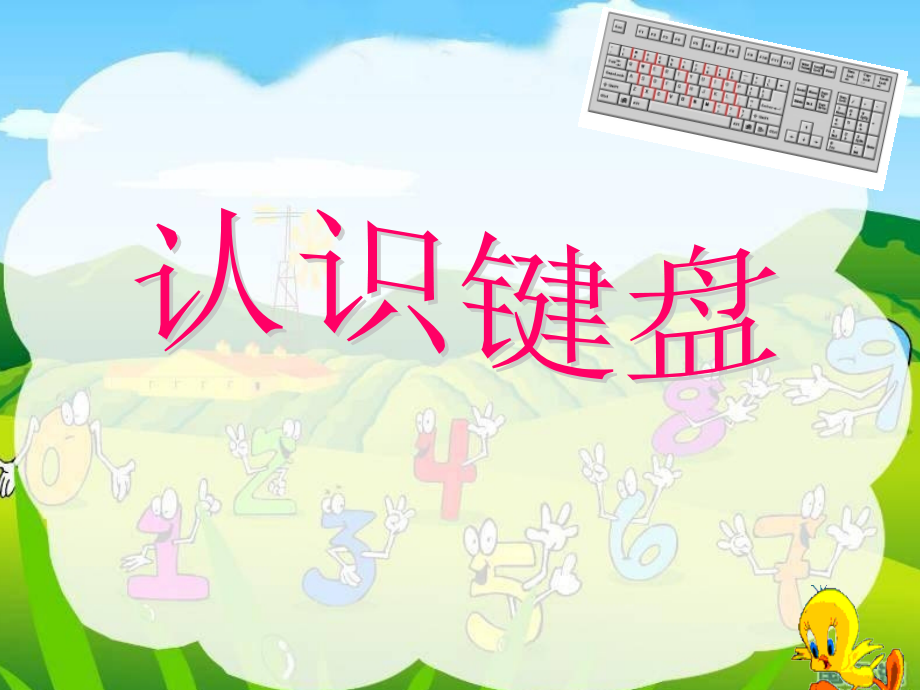 小学三年级信息技术认识键盘课件-副本.ppt_第1页