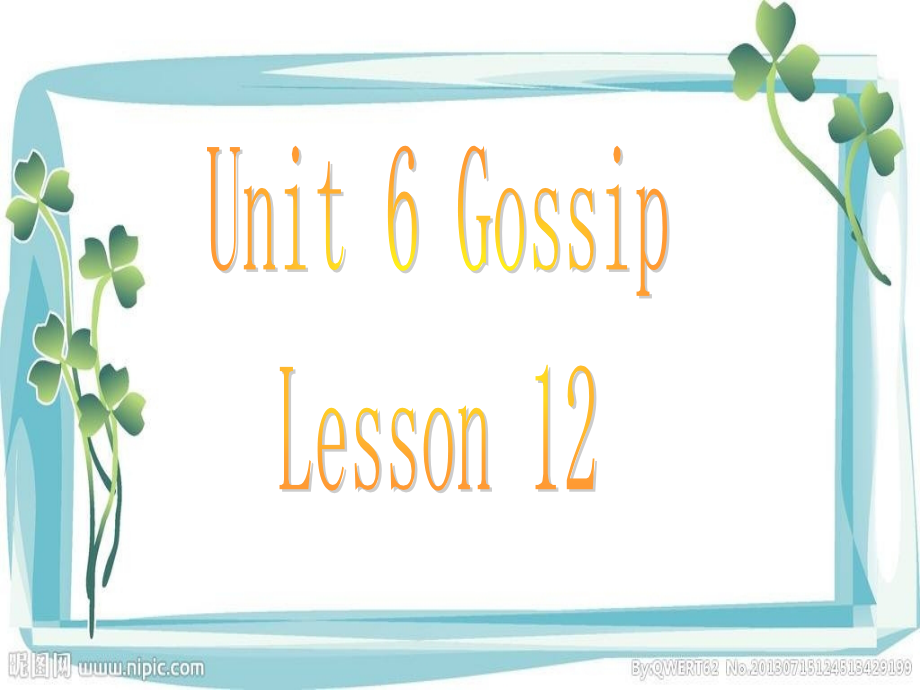 新概念英语青少版1AUnit6lesson.ppt_第1页