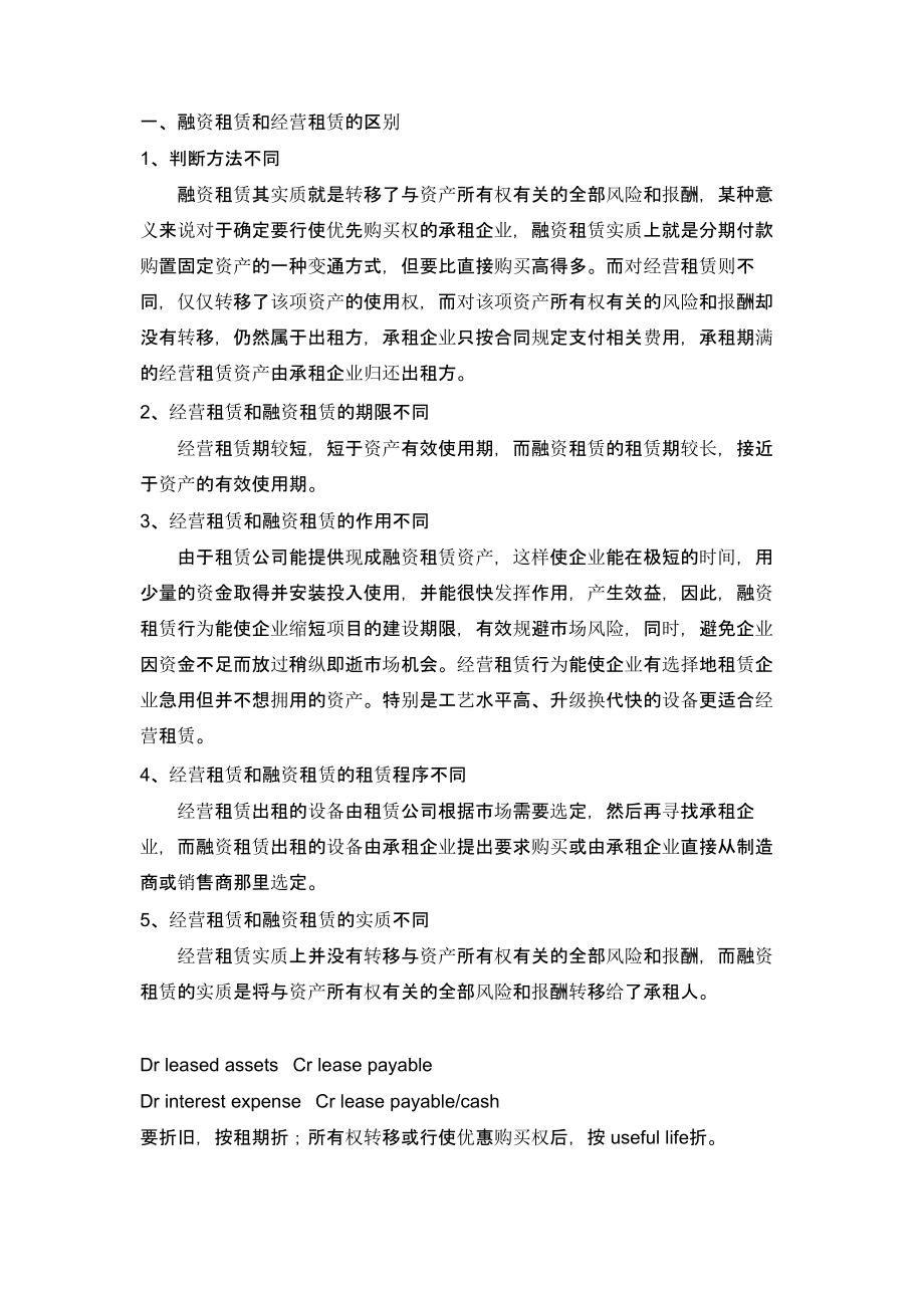 016财经专业面试整理知识点要点.pptx_第1页